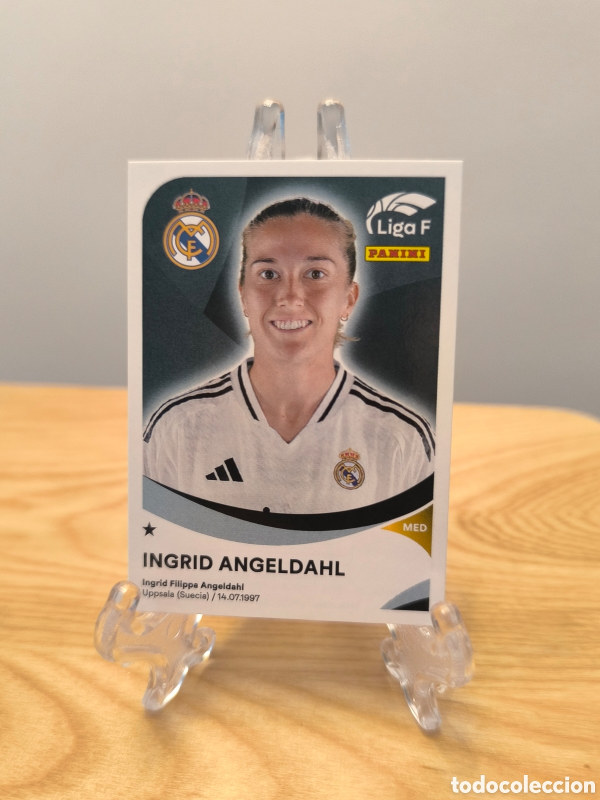 Fu&szlig;ball-Sticker: Ingrid Angeldahl Liga F 2024-25 Real Madrid