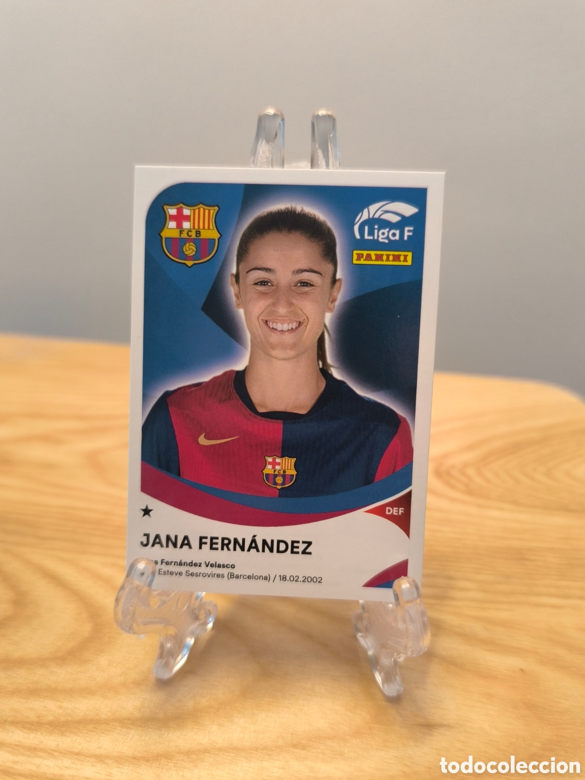 Fu&szlig;ball-Sticker: Jana Fern&aacute;ndez Liga F 2024-25 Barcelona
