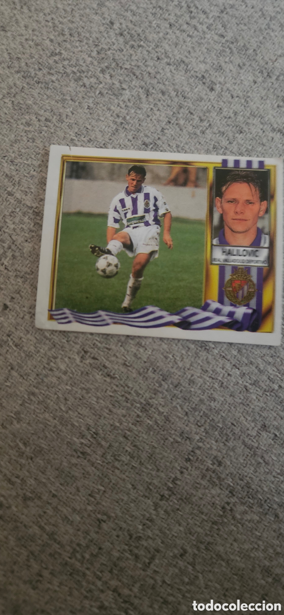 Cromos de f&uacute;tbol: Halilovic ventanilla este 1995 1996 95 96 - Foto 1