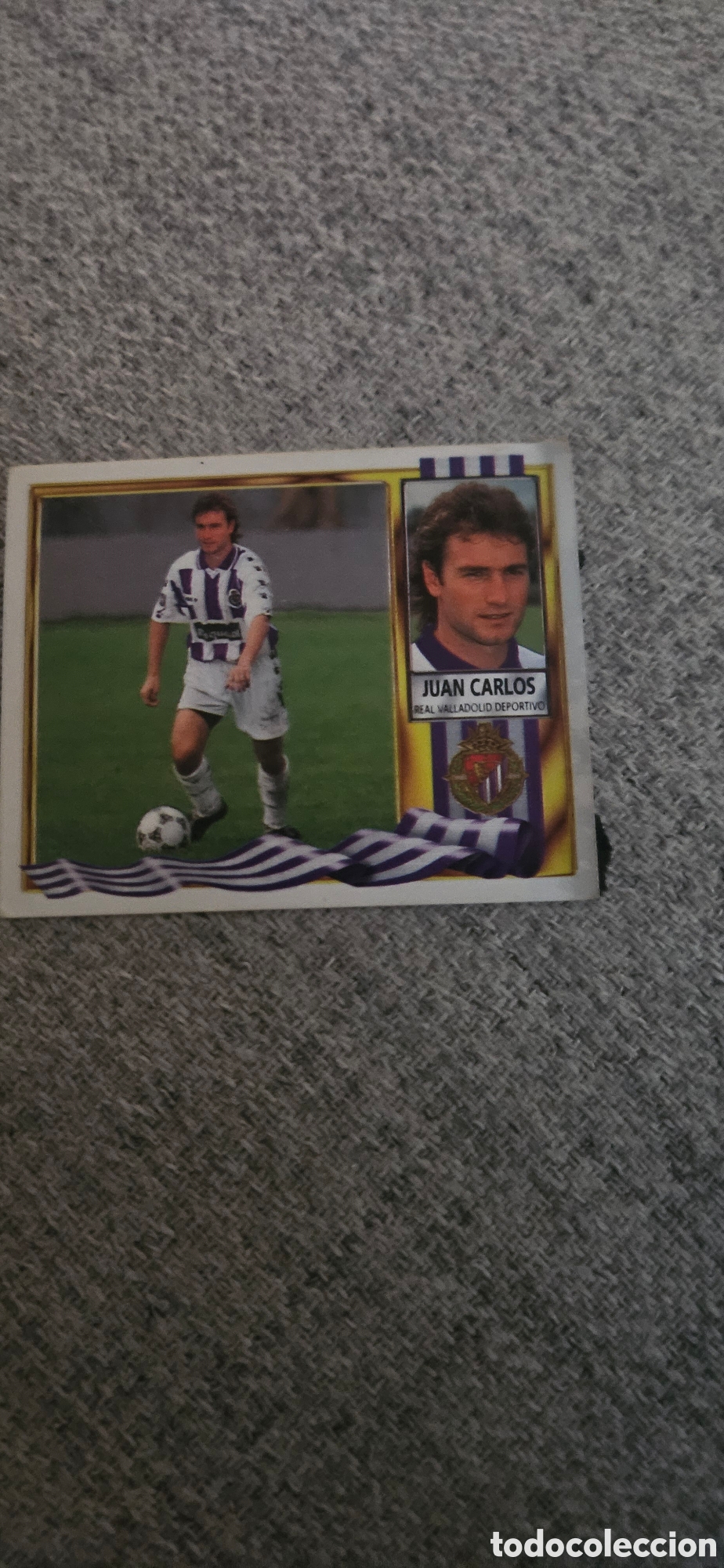 Cromos de F&uacute;tbol: Juan Carlos Valladolid este 1995 1996 95 96