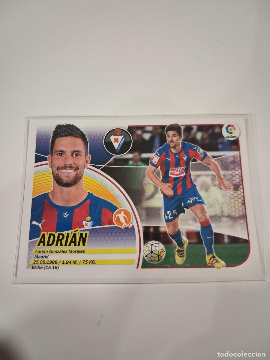 Cromos de f&uacute;tbol: Ediciones Este Liga 2016/2017 Sin pegar SD Eibar 12 Adrian - Foto 1