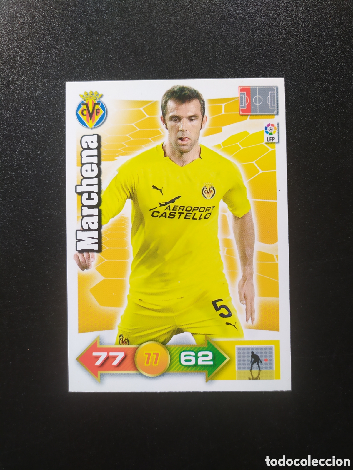 Cromos de F&uacute;tbol: Adrenalyn 2010 2011 10 11 panini Marchena n&deg; 329 Villarreal