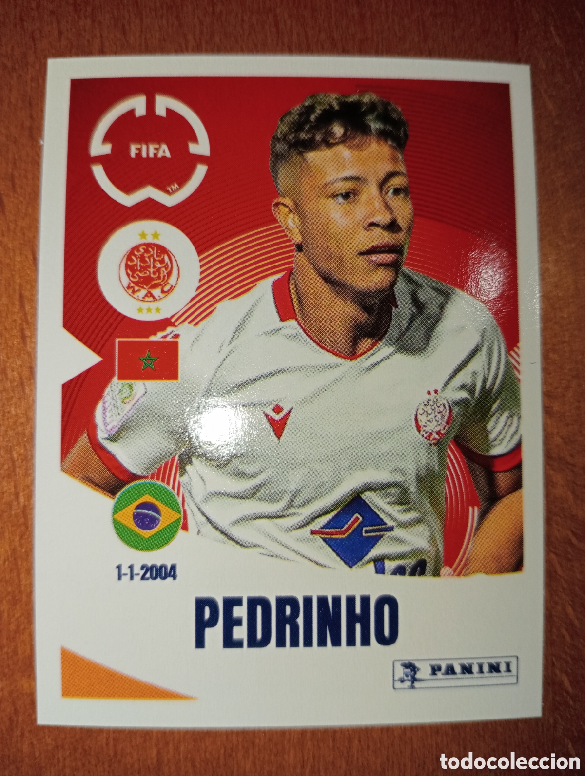 Cromos de f&uacute;tbol: Pedrinho n&deg;438 Fifa Club World Cup 2025 Wydad AC
