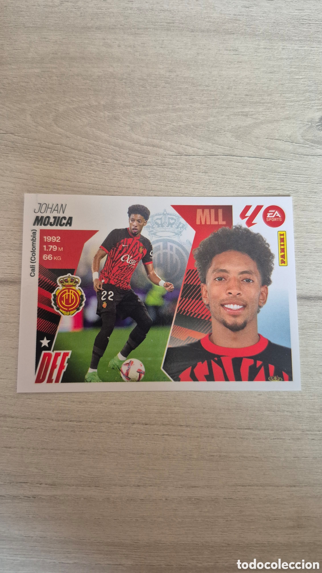 Fu&szlig;ball-Sticker: N&deg;9 Mallorca Mojica Liga Este 25/26