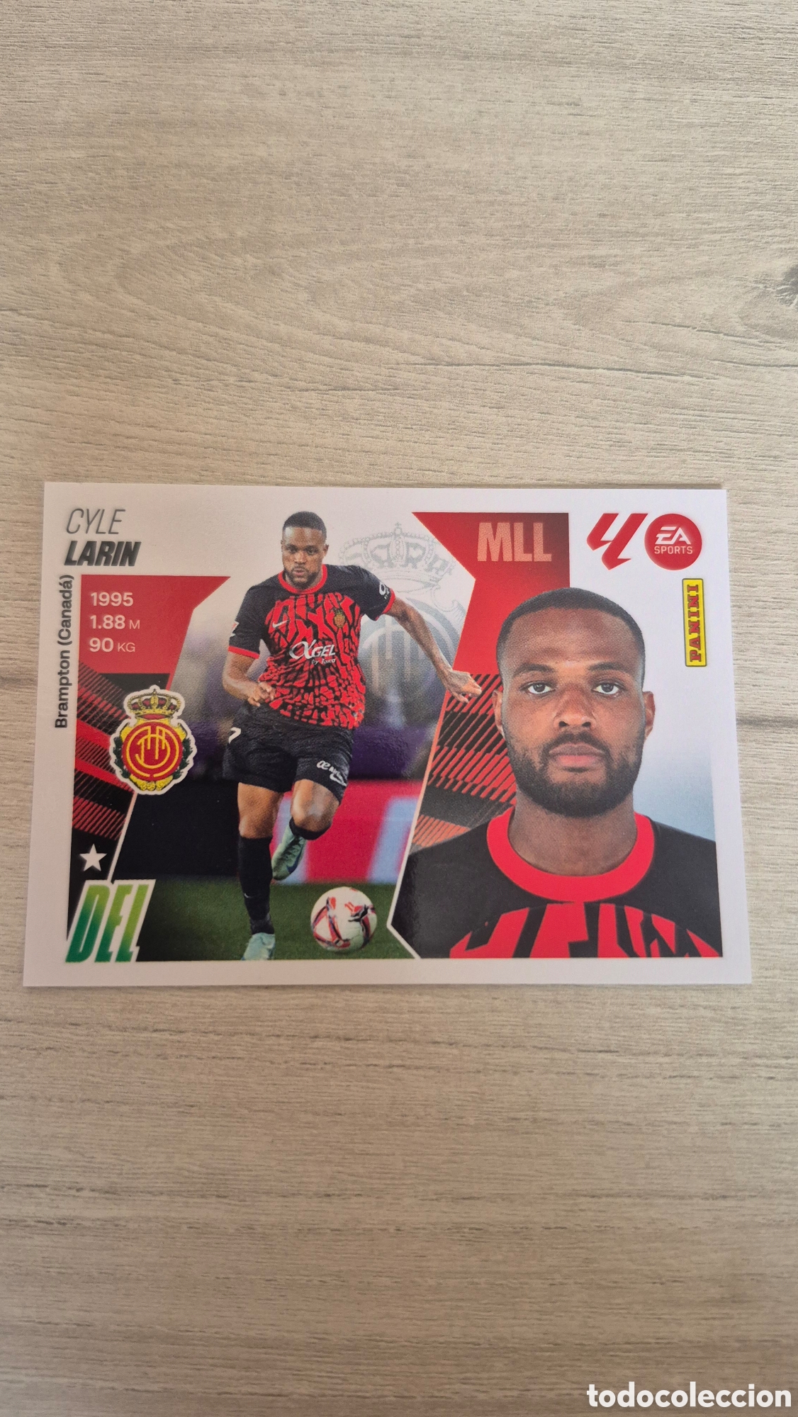 Cromos de Futebol: N&deg;20B Mallorca Larin Liga Este 25/26