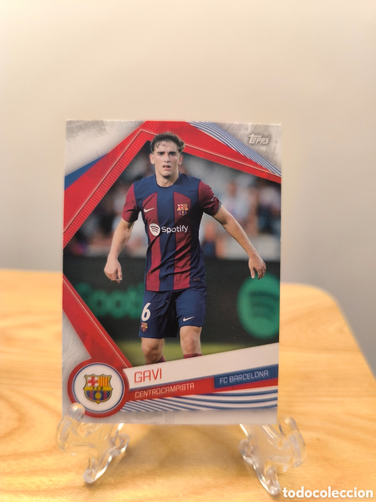 Fu&szlig;ball-Sticker: Gavi Topps Barcelona