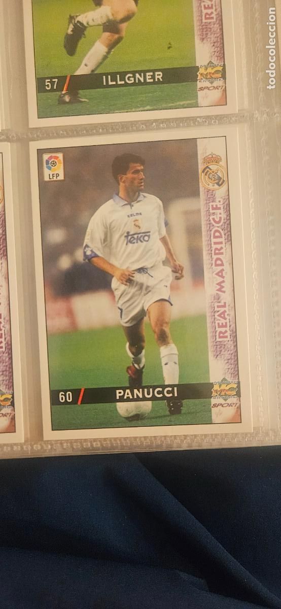 Cromos de F&uacute;tbol: 60 panucci real madrid panini este 1998 1999 98 99 mundicromo