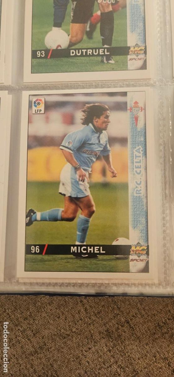Figurine di Calcio: 96 michel celta panini este 1998 1999 98 99 mundicromo