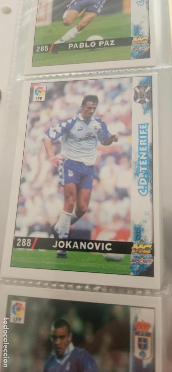 Cromos de F&uacute;tbol: 288 jokanovic version corregida tenerife panini este 1998 1999 98 99 mundicromo