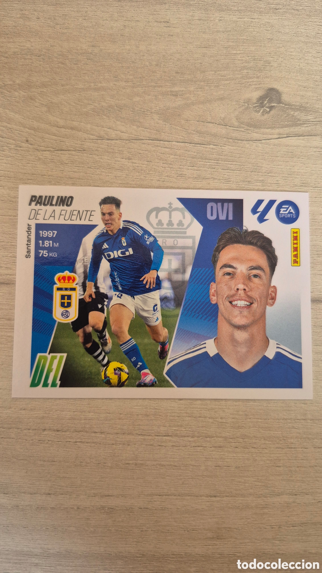 Figurine di Calcio: N&deg;20 Oviedo Paulino Liga Este 25/26