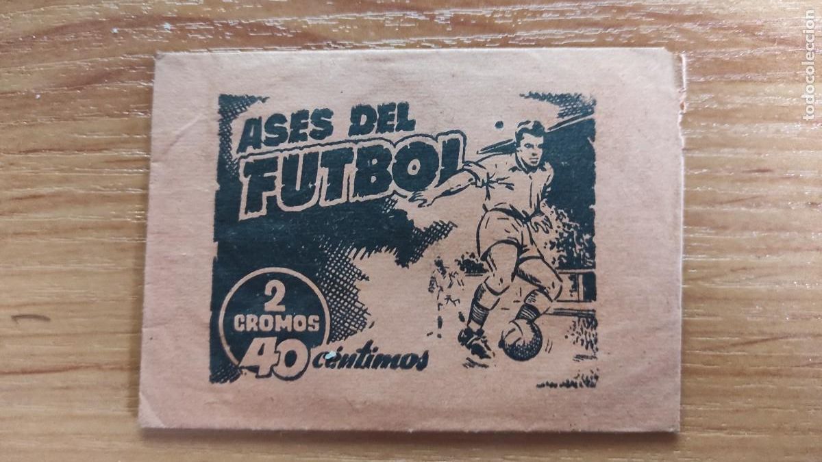 Figurine di Calcio: Sobre cerrado Ases del f&uacute;tbol. Liga 1960 1961 editorial ferma