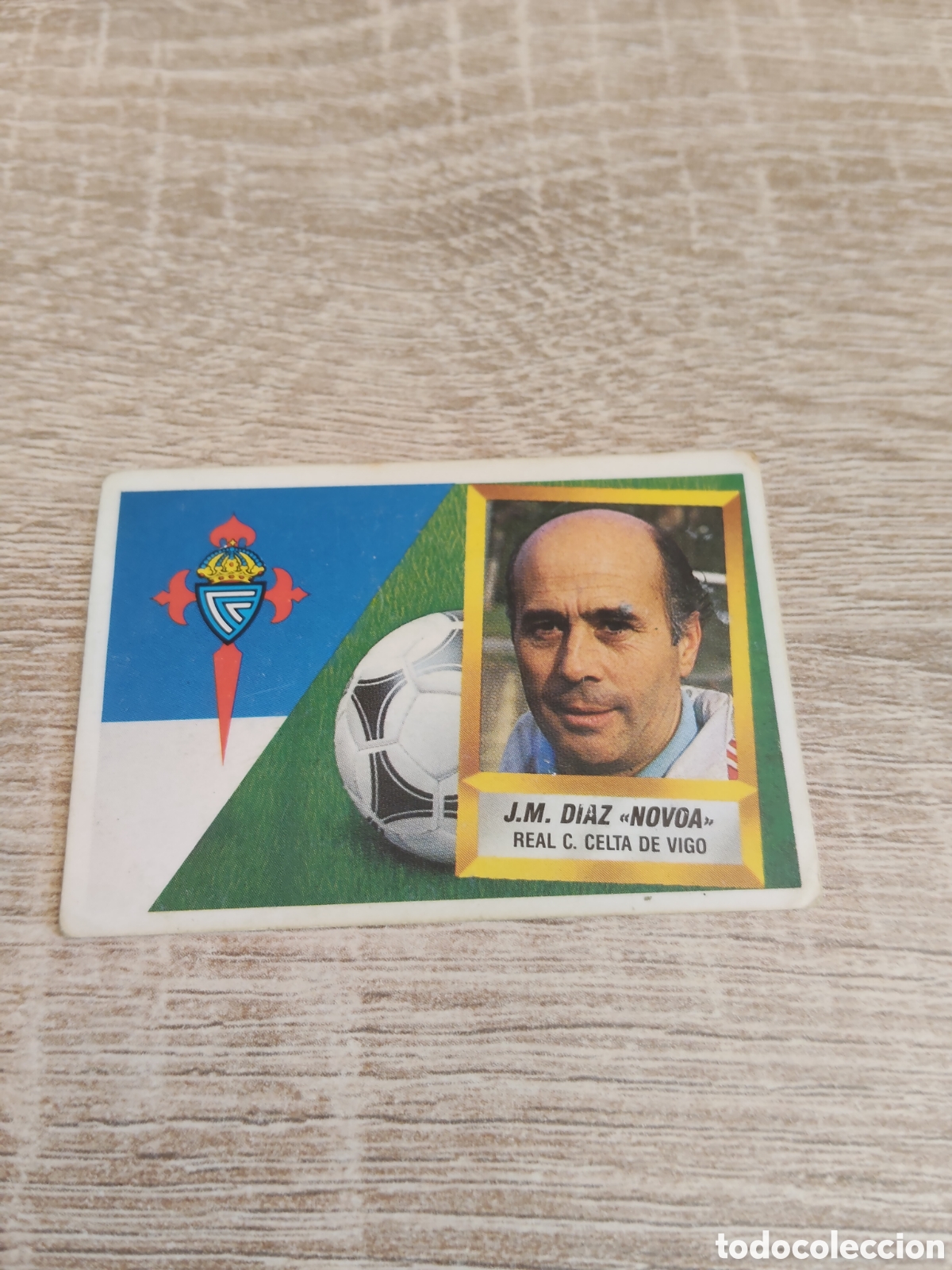 Cromos de F&uacute;tbol: D&iacute;az Novoa Celta de Vigo liga 1988 1989 88 89 ediciones este