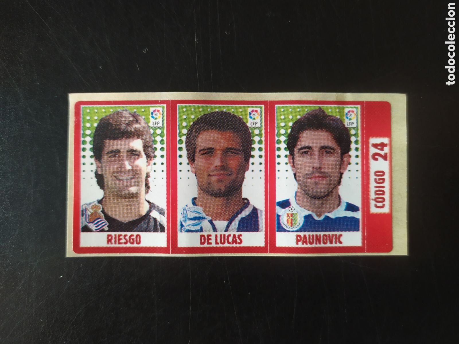Cromos de Futebol: Liga 2005 2006 05 06 chicle chicles panini Riesgo De Lucas Paunovic Real Sociedad Alav&eacute;s Getafe