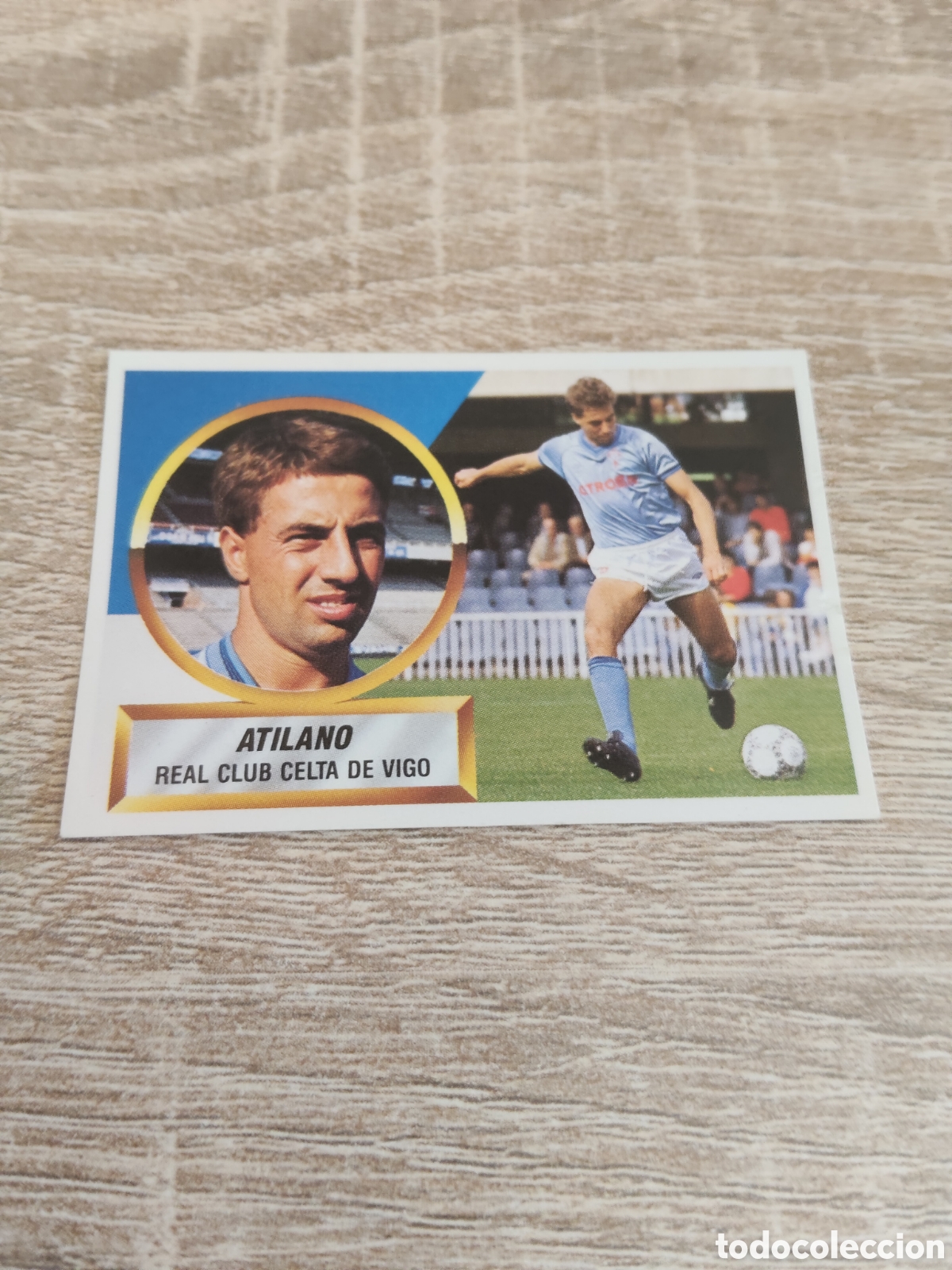 Cromos de F&uacute;tbol: Atilano Celta de Vigo liga 1988 1989 88 89 ediciones este