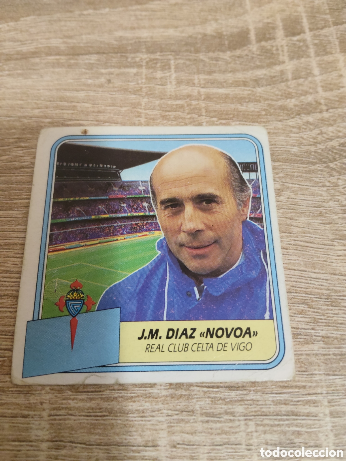 Cromos de F&uacute;tbol: D&iacute;az Novoa Celta de Vigo liga 1989 1990 89 90 ediciones este