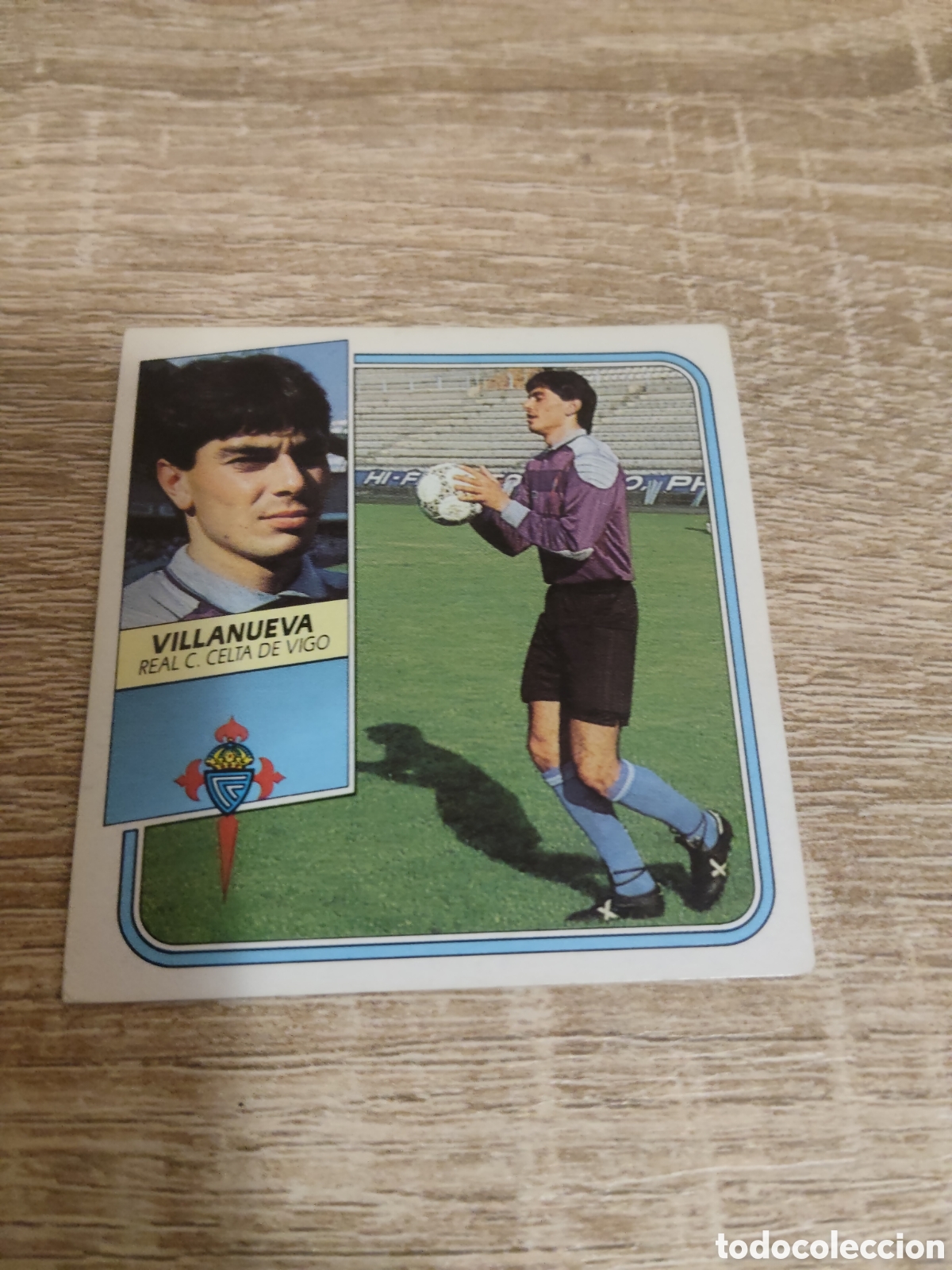 Cromos de F&uacute;tbol: Villanueva Celta de Vigo liga 1989 1990 89 90 ediciones este