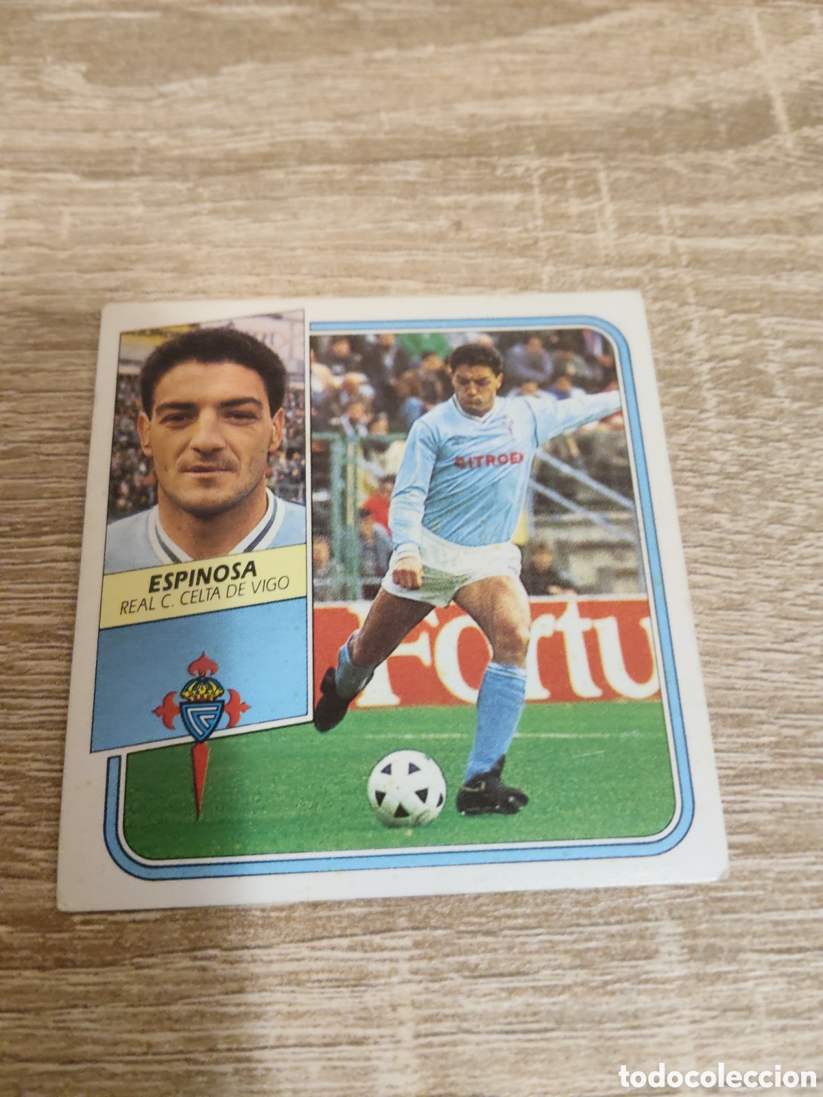 Cromos de F&uacute;tbol: Espinosa Celta de Vigo liga 1989 1990 89 90 ediciones este