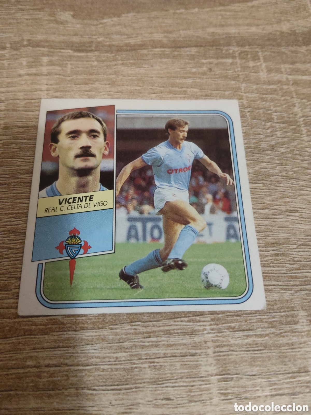 Cromos de F&uacute;tbol: Vicente Celta de Vigo liga 1989 1990 89 90 ediciones este