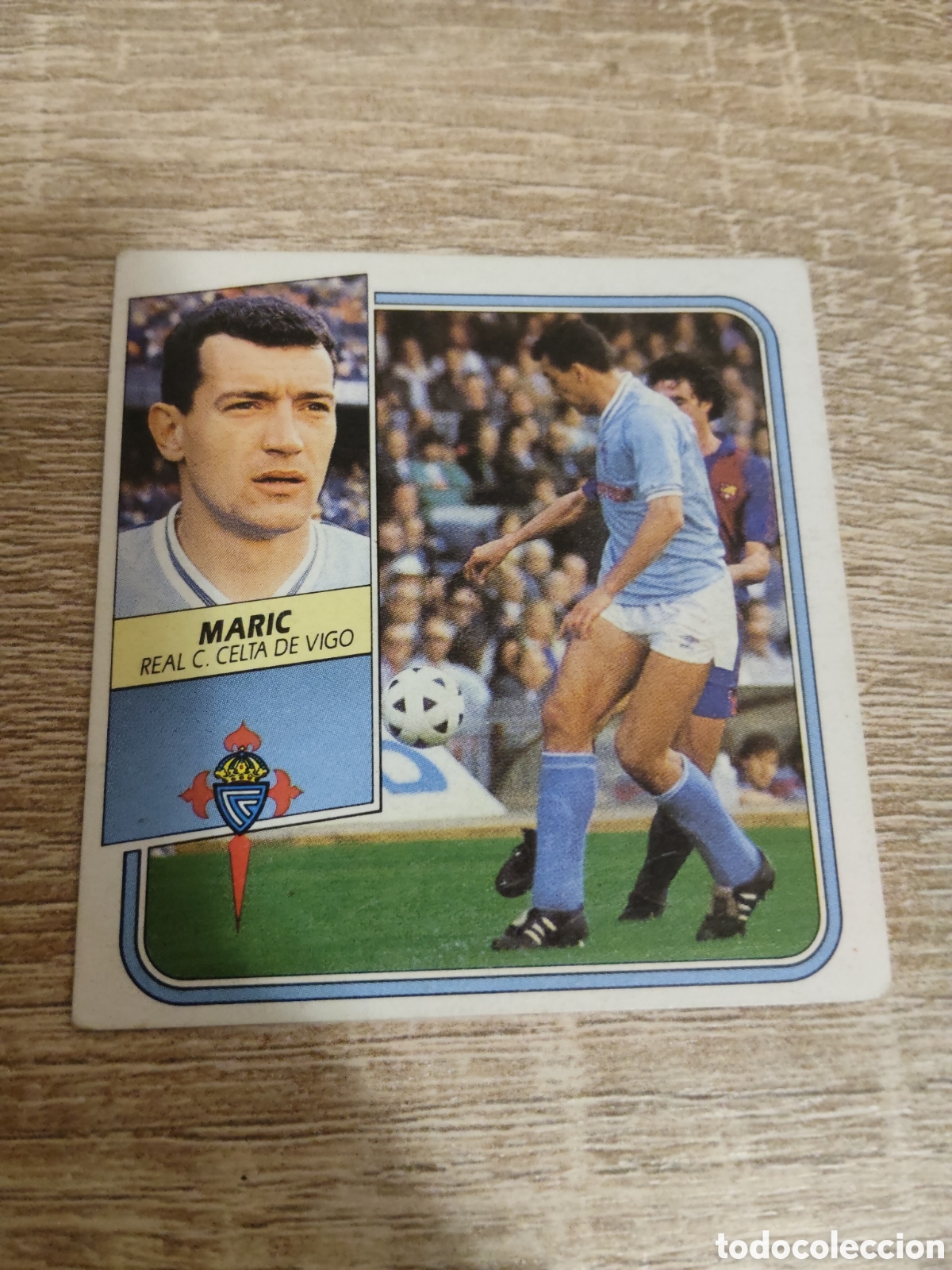 Cromos de F&uacute;tbol: Maric Celta de Vigo liga 1989 1990 89 90 ediciones este