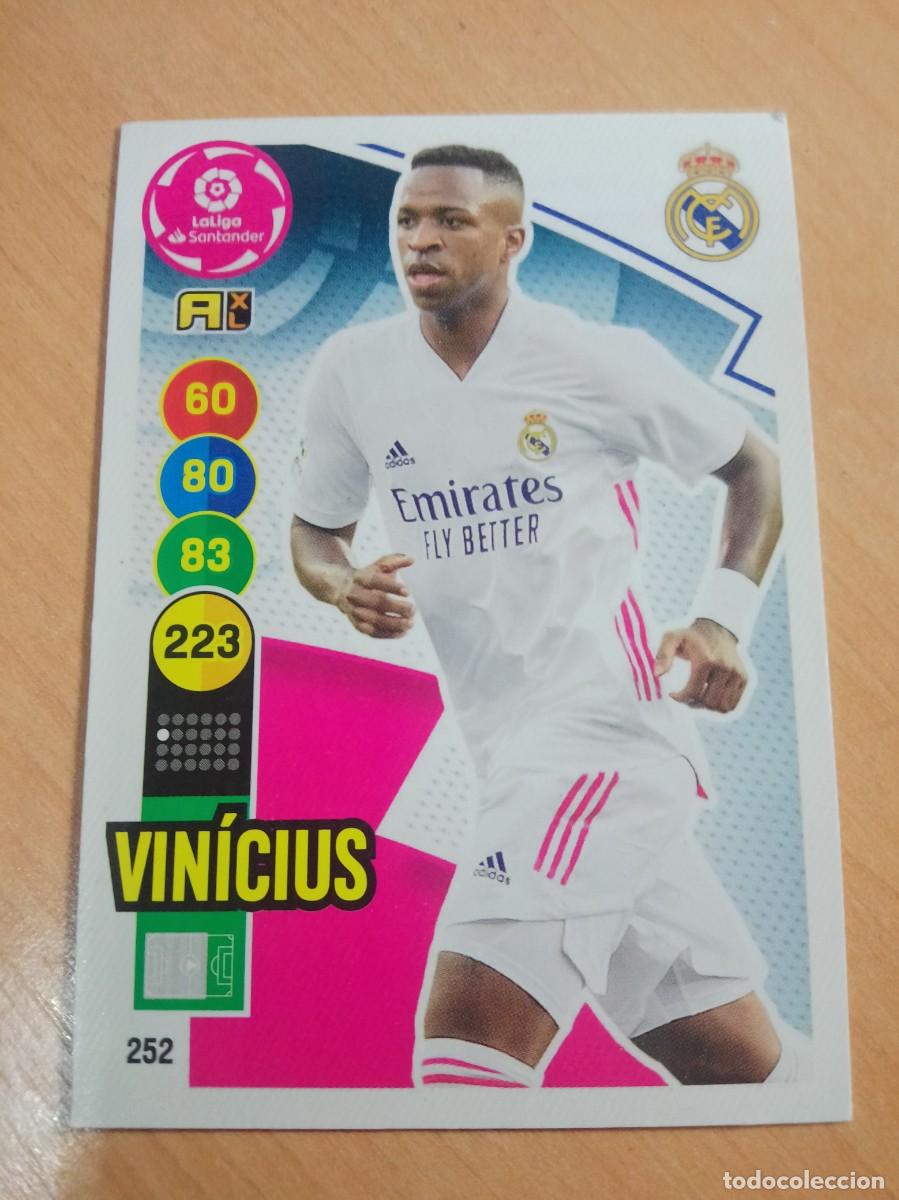 Figurine di Calcio: 252 VINICIUS REAL MADRID 2020 2021 ADRENALYN XL 20 21 PANINI NUEVO
