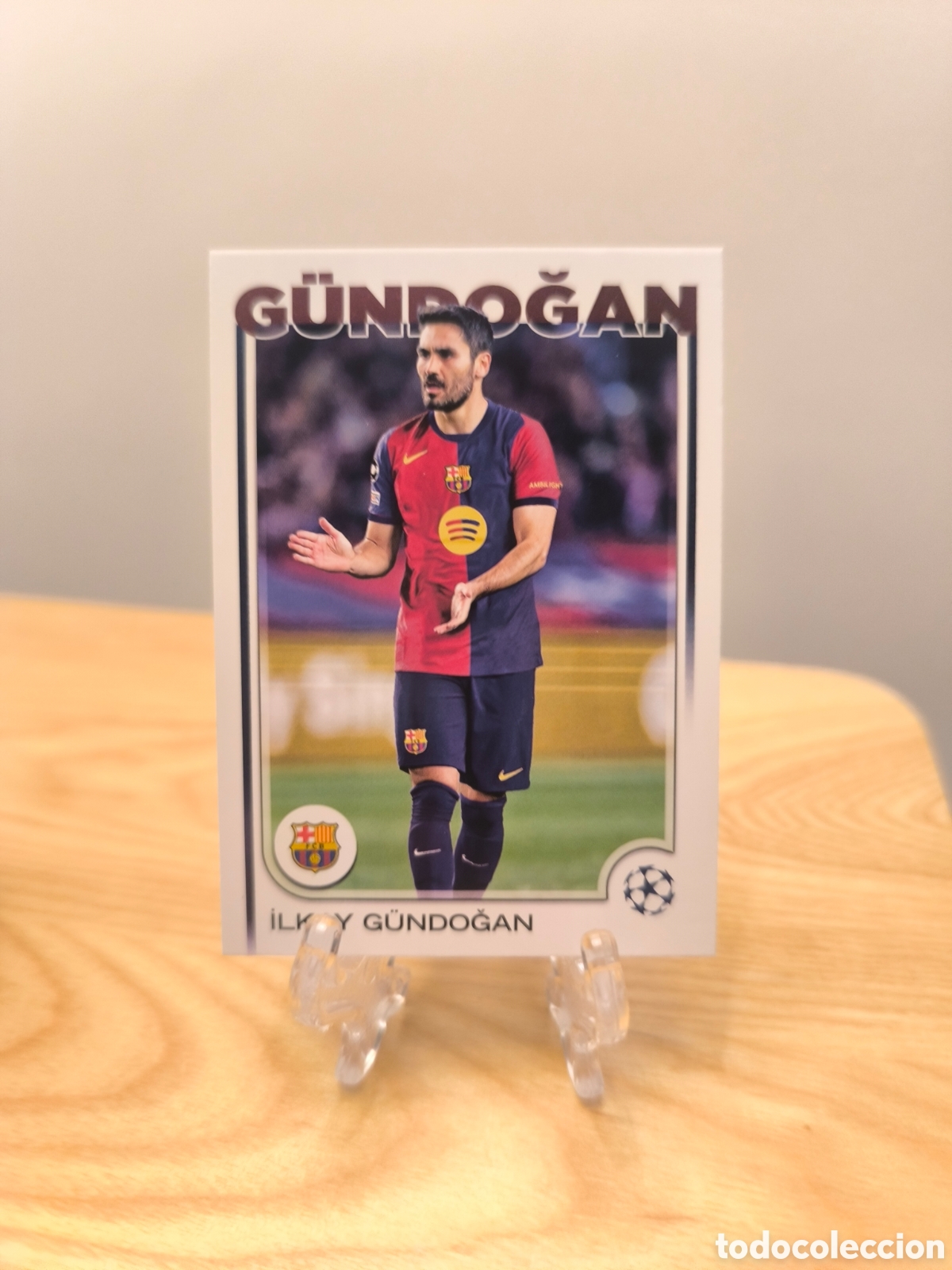 Fu&szlig;ball-Sticker: Gundogan Topps Barcelona