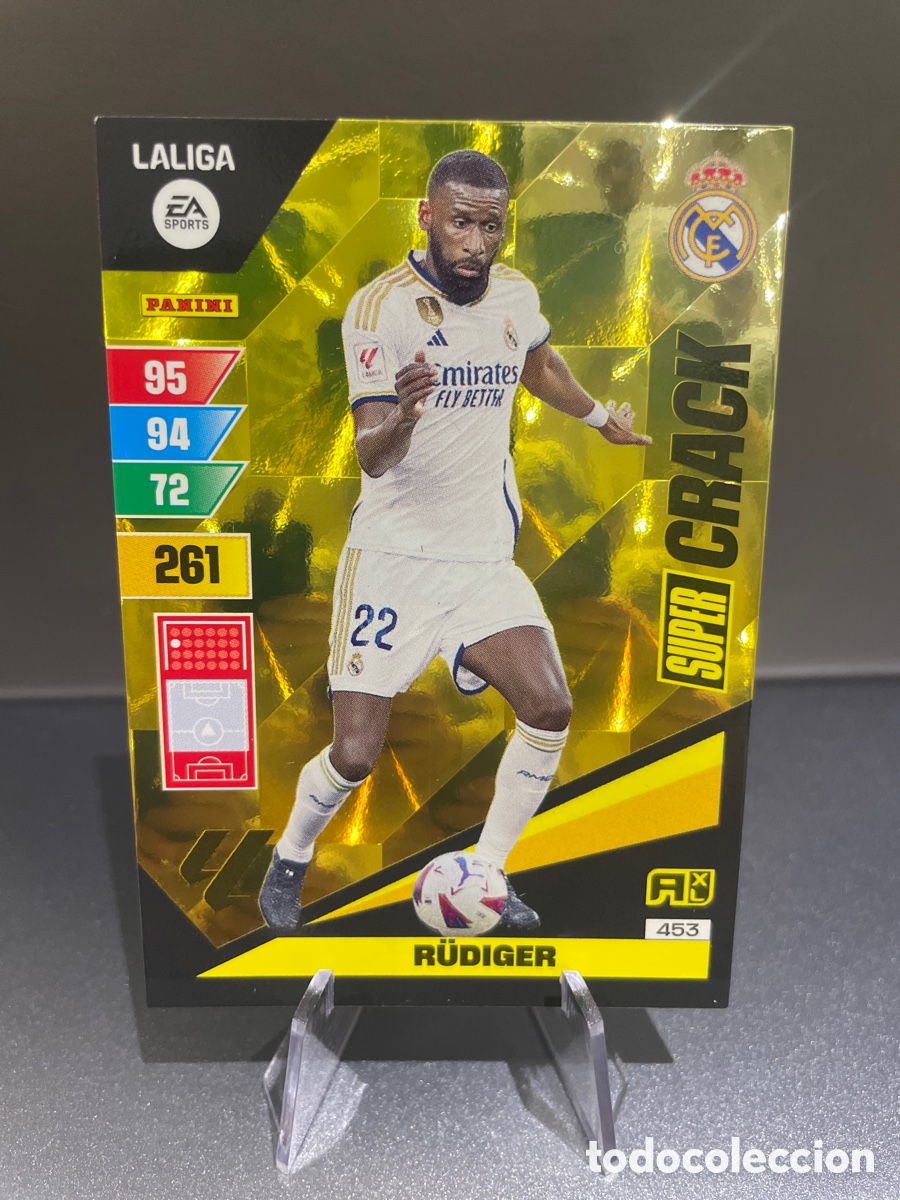 Fu&szlig;ball-Sticker: Rudiger 453 Super Crack Adrenalyn XL 2023-24 Panini Real Madrid