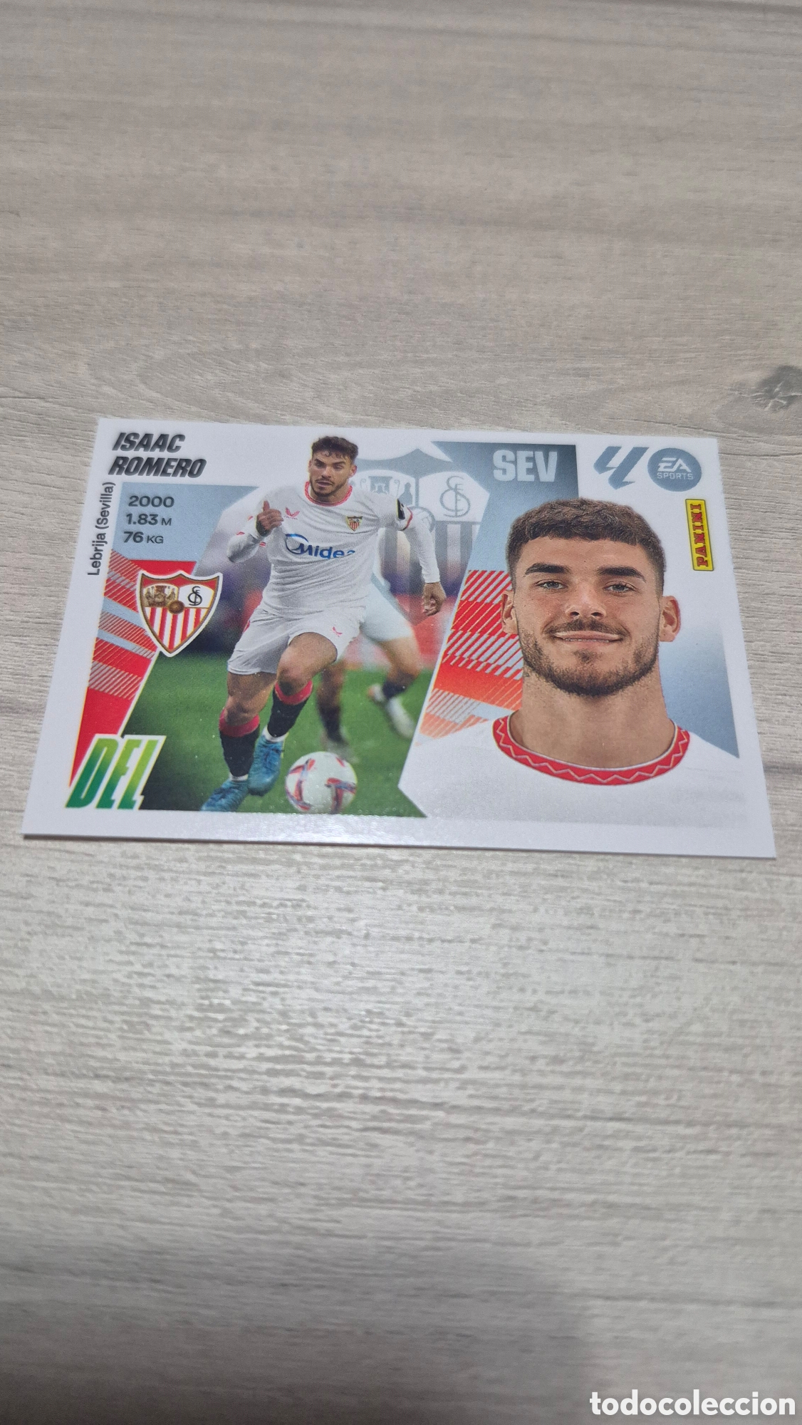 Fu&szlig;ball-Sticker: N&deg;19 Sevilla Isaac Romero Liga Este 25/26