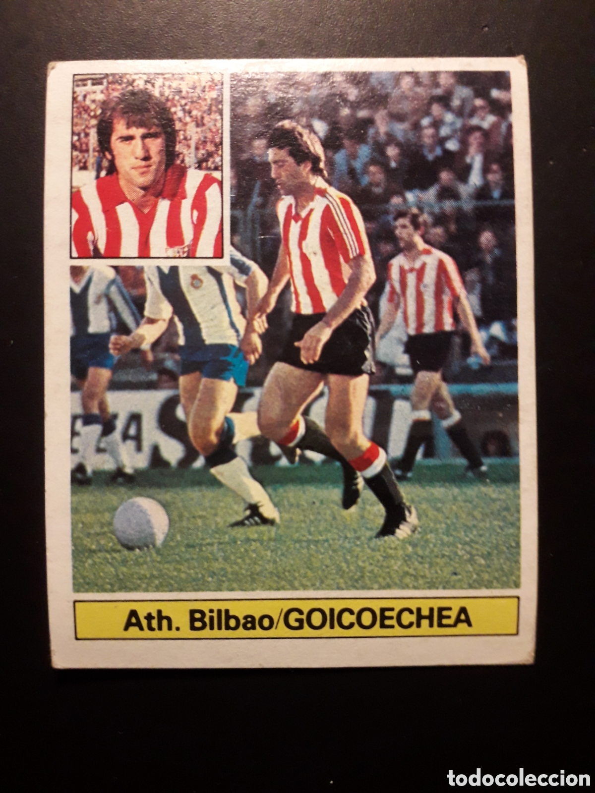 Cromos de f&uacute;tbol: GOICOECHEA ATHLETIC DE BILBAO ED ESTE 1981-1982 81-82 DESPEGADO. PEDIDO M&Iacute;NIMO 3&euro;