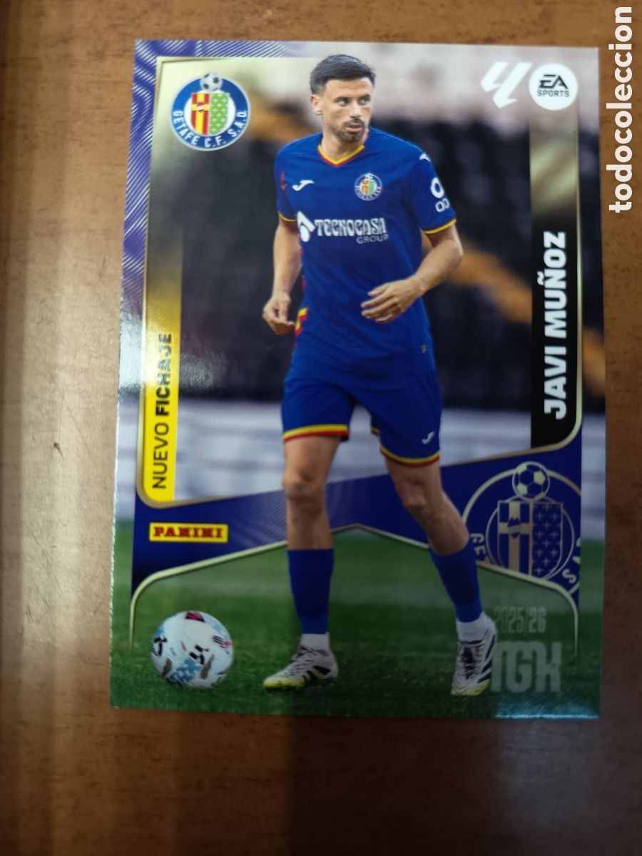 Cartes &agrave; collectionner de Football: 454 NUEVO FICHAJE JAVI MU&Ntilde;OZ MEGACRACKS 2025 2026