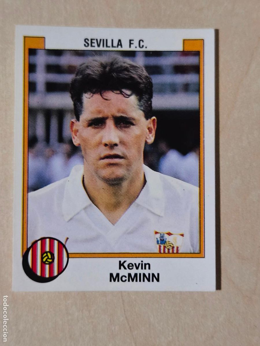 Cromos de f&uacute;tbol: CROMO N&ordm; 300 MCMINN - FUTBOL 88 PANINI - SIN PEGAR - SEVILLA
