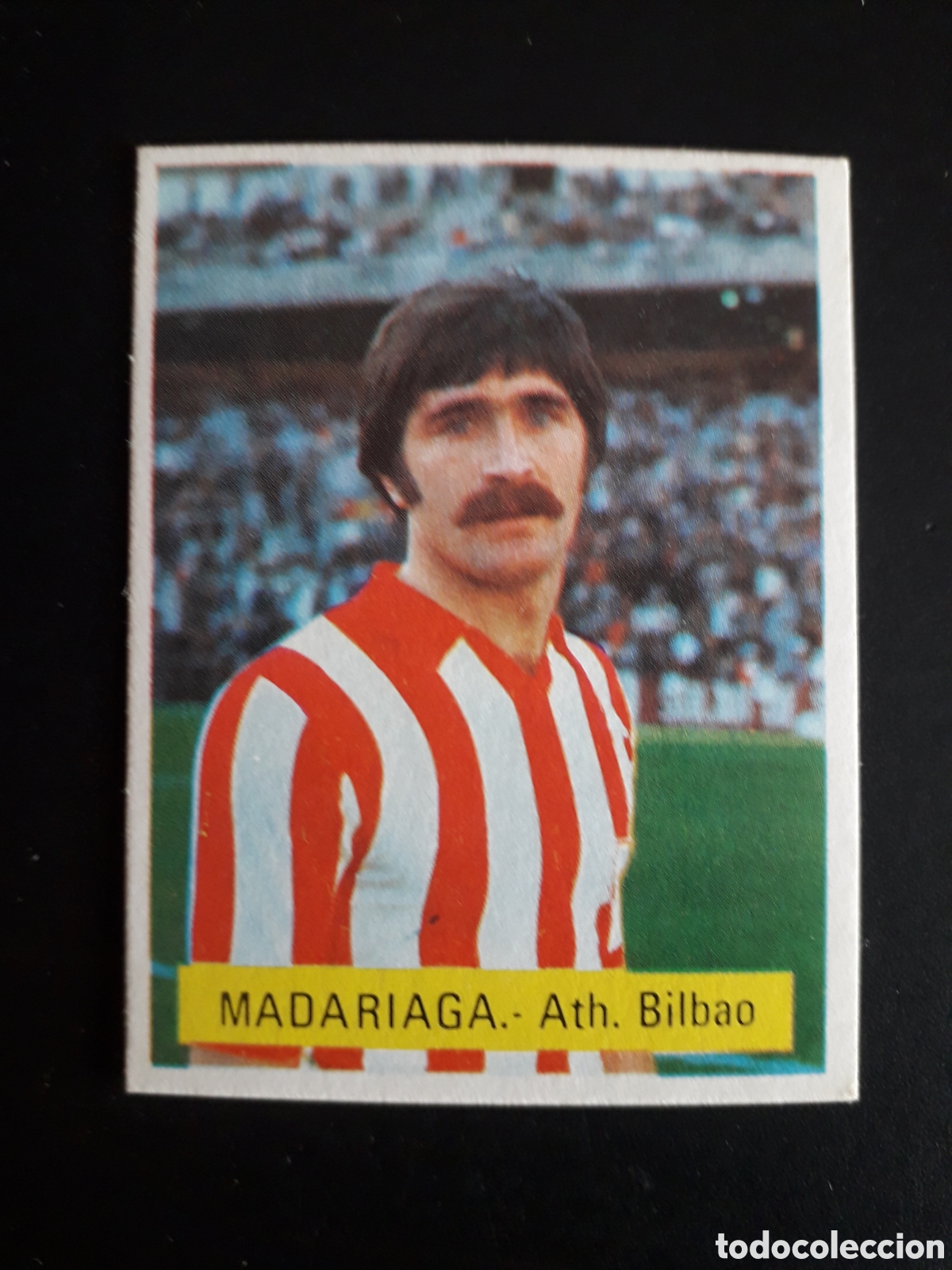 Cromos de f&uacute;tbol: MADARIAGA ATHLETIC DE BILBAO FINI MU. LIGA 1975-1976 75 76 SIN PEGAR, PEDIDO M&Iacute;NIMO 3&euro;