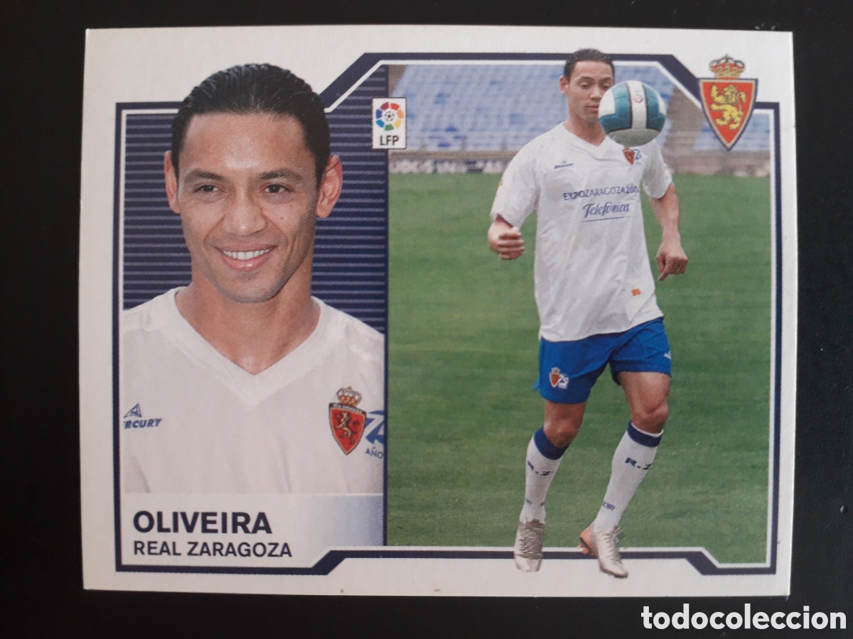 Cromos de f&uacute;tbol: OLIVEIRA ZARAGOZA FICHAJE N&deg; 20 ED ESTE 2007 2008 07 08 SIN PEGAR PEDIDO M&Iacute;NIMO 3&euro;.