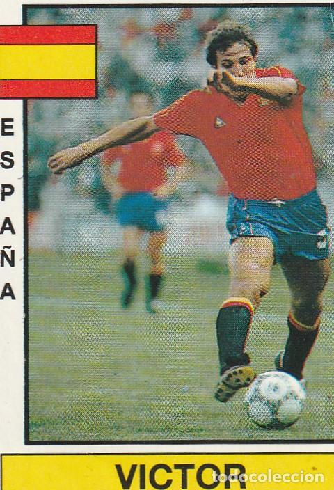 Fu&szlig;ball-Sticker: 10263-CROMO RECUPERADO FUTBOL 87 PANINI VICTOR (ESTRELLAS DEL MUNDIAL MEXICO 86)