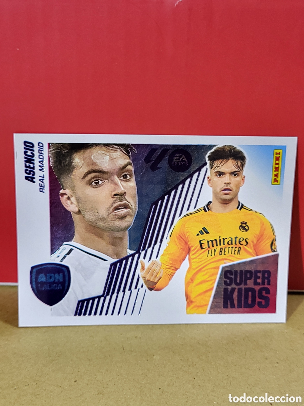 Figurine di Calcio: ASENCIO REAL MADRID SUPER KIDS N&ordm; 1 LIGA ESTE 25 26 2025 2026 PANINI