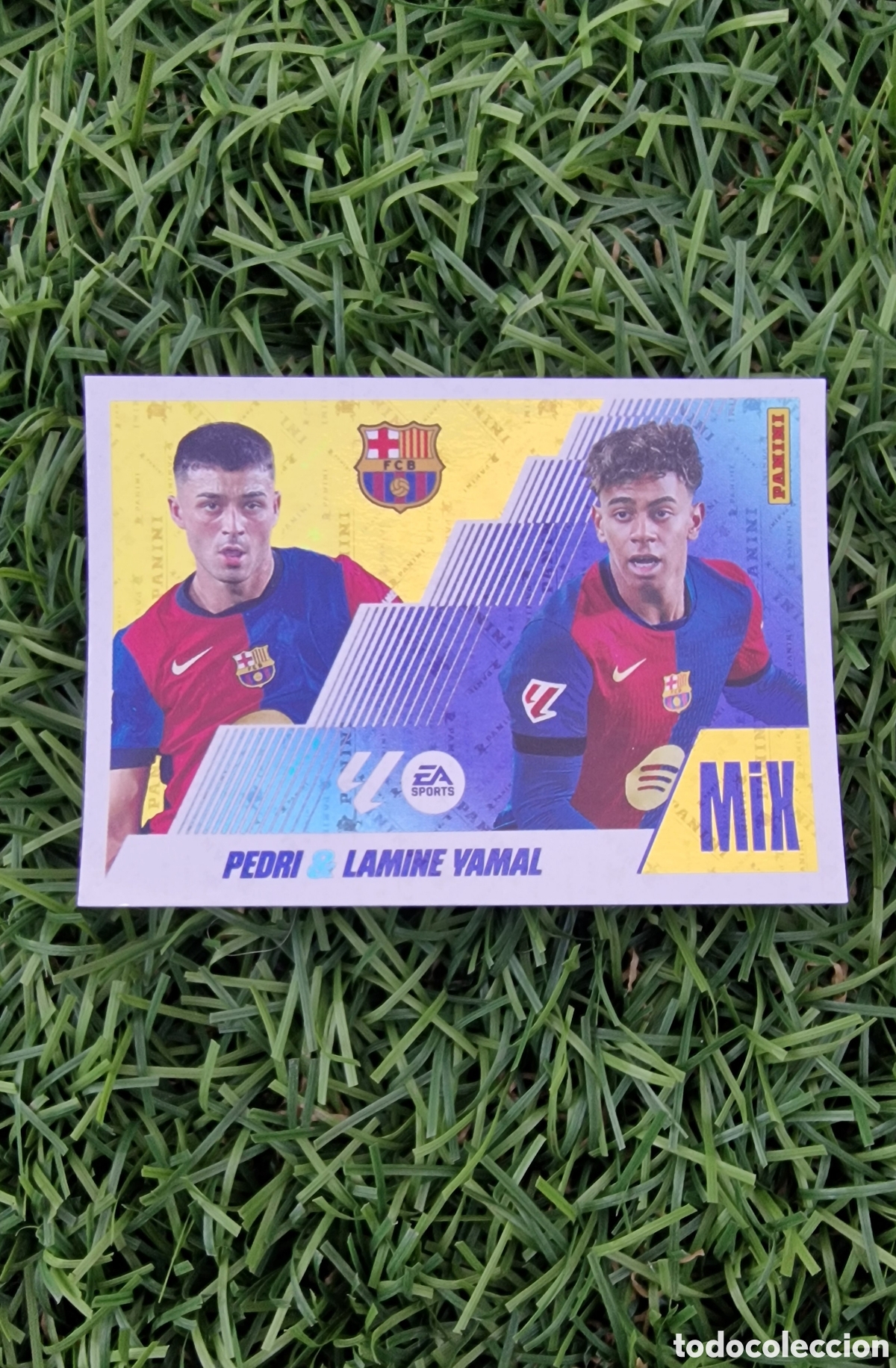 Cromos de F&uacute;tbol: PEDRI LAMINE YAMAL MIX LIGA ESTE 2025 2026