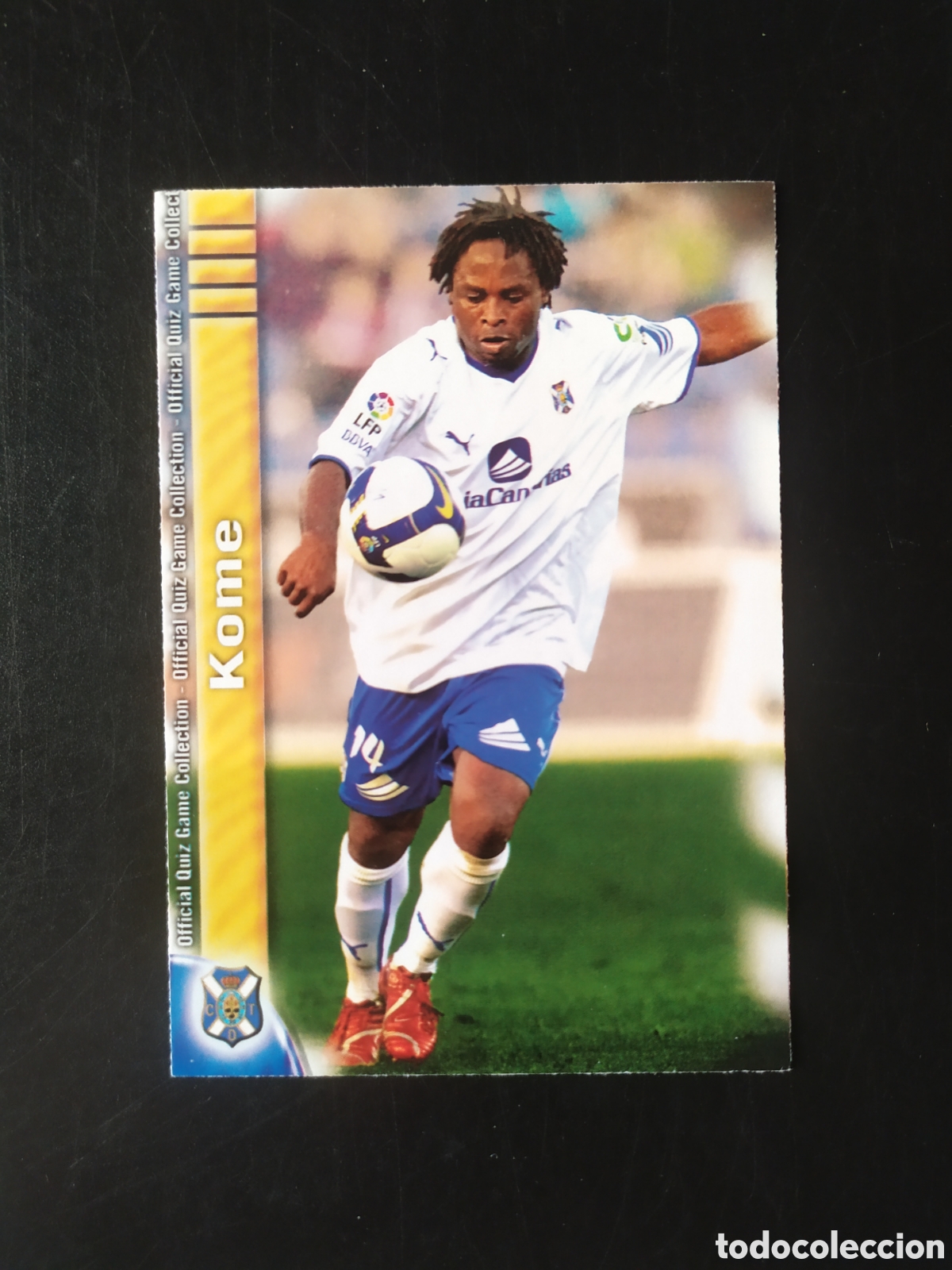 Cromos de F&uacute;tbol: Mundicromo fichas Liga 2009 2010 09 10 Kome n&deg; 531 Tenerife