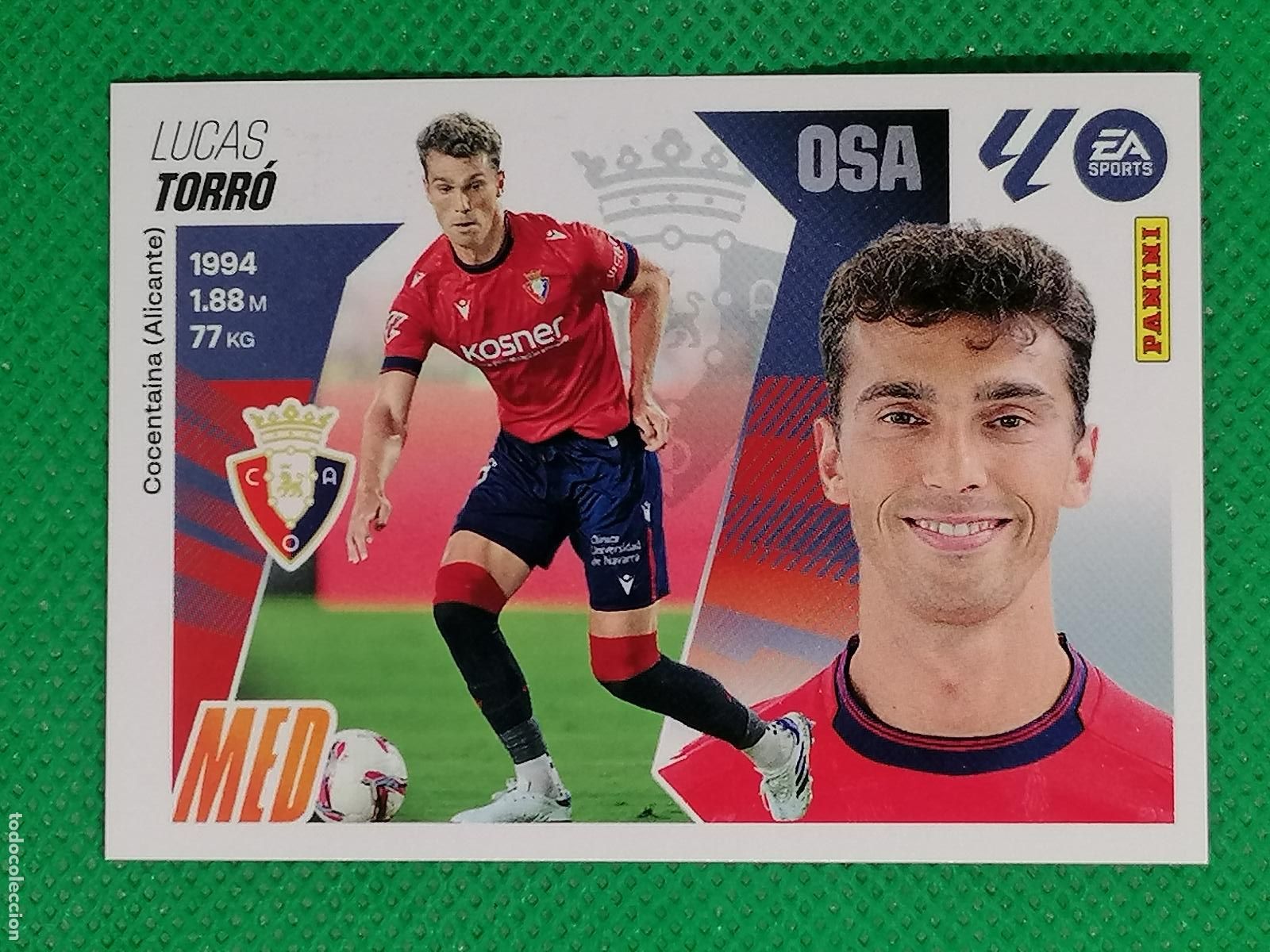 Cromos de F&uacute;tbol: 12 LUCAS TORRO OSASUNA ⚽ PANINI LIGA ESTE 25 26 2025 2026 ⚽