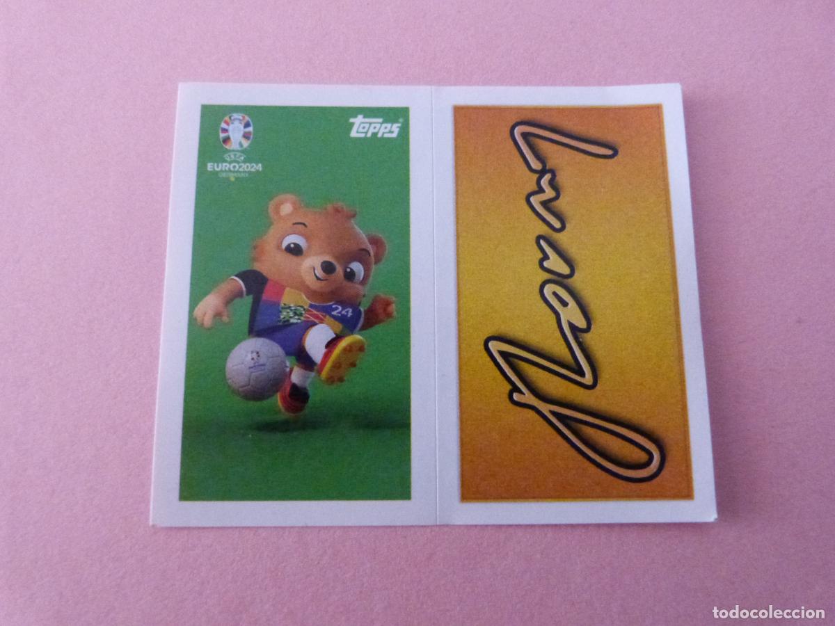 Cartes &agrave; collectionner de Football: CROMO FUTBOL MASCOTA SIN PEGAR N&ordm; 1 EUROCOPA-EURO ALEMANIA 2024 TOPPS