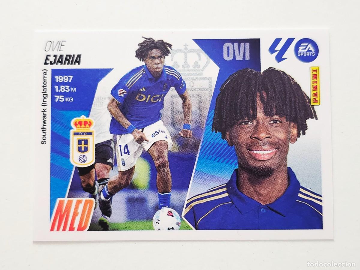 Cromos de f&uacute;tbol: 10 Ovie Ejaria, Real Oviedo, Panini Ediciones Liga Este 2025 2026 25 26