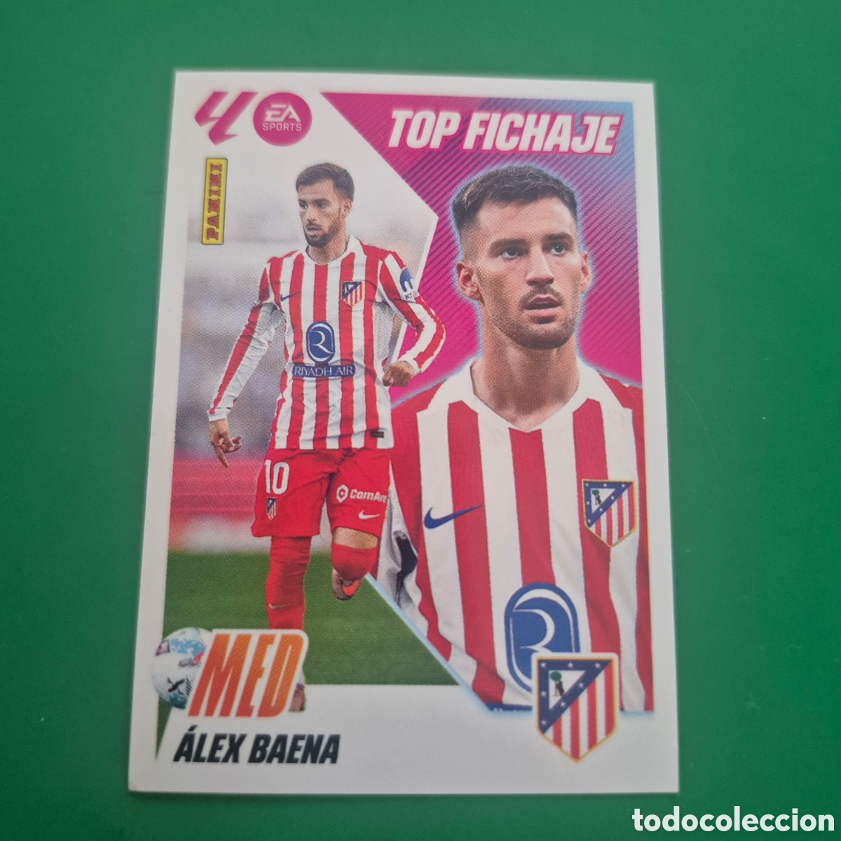 Cromos de Futebol: Liga este 2025 2026 25 26 4 edici&oacute;n fichaje top 67 Alex baena atletico de madrid