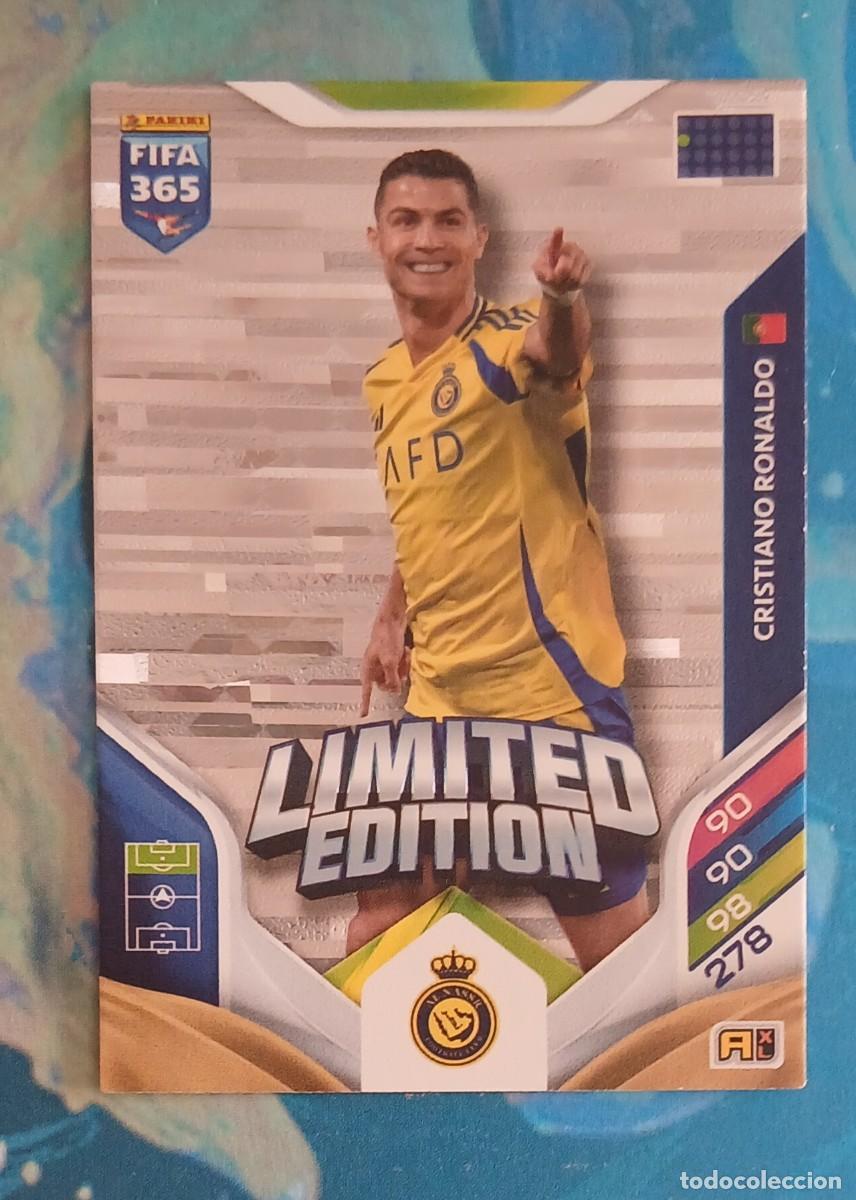 Cartes &agrave; collectionner de Football: CROMO CRISTIANO RONALDO LIMITED EDITION FIFA 365 2025-2026 ADRENALYN XL DE PANINI. Nuevo.