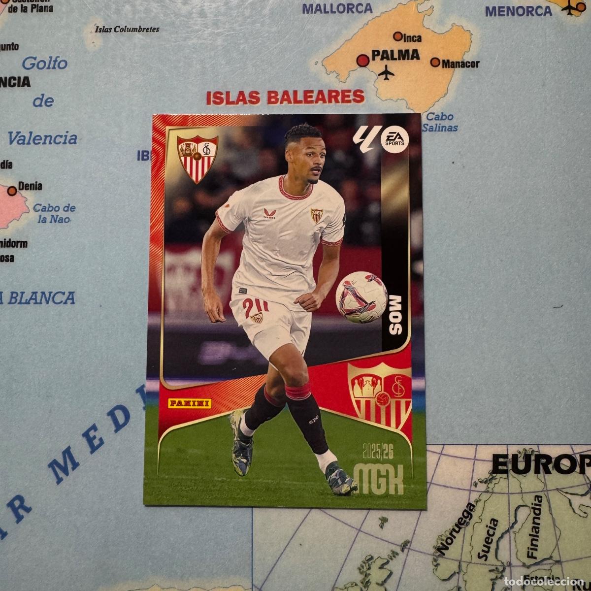 Cromos de F&uacute;tbol: Sow n&uacute;mero 335 del Sevilla megacracks 25-26 2025-2026
