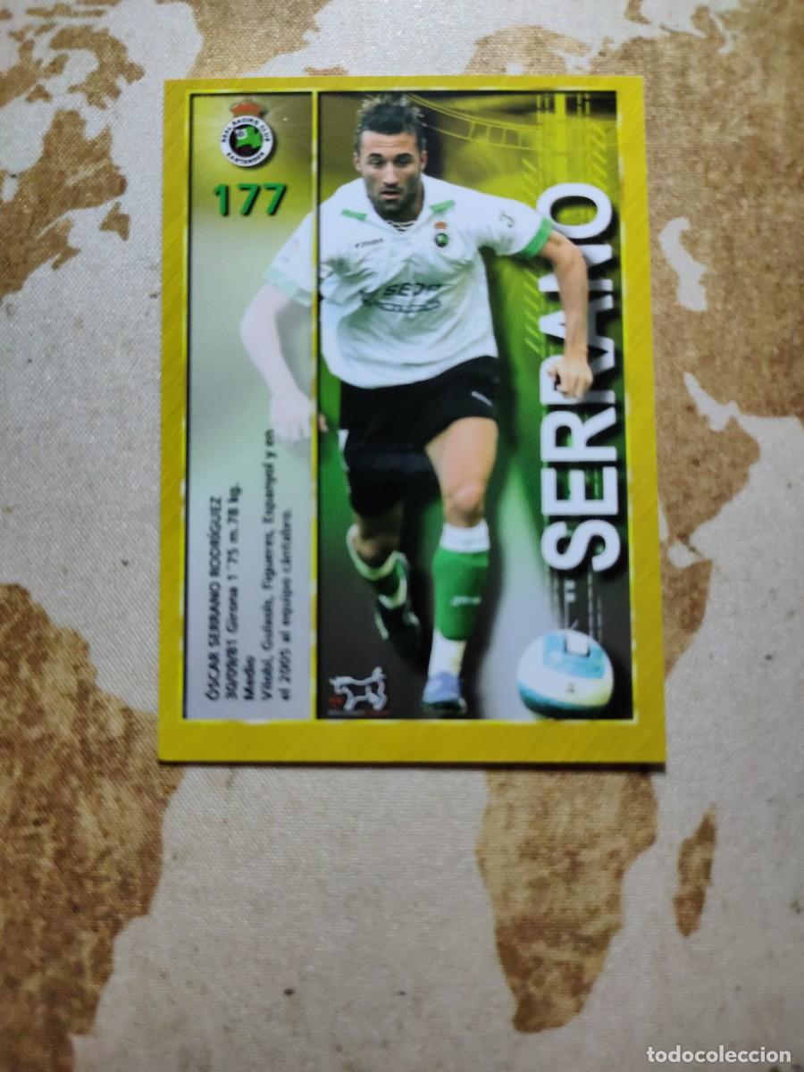 Cromos de f&uacute;tbol: Ediciones Estadio Racing Santander 177 SERRANO 2007-08 - Foto 2