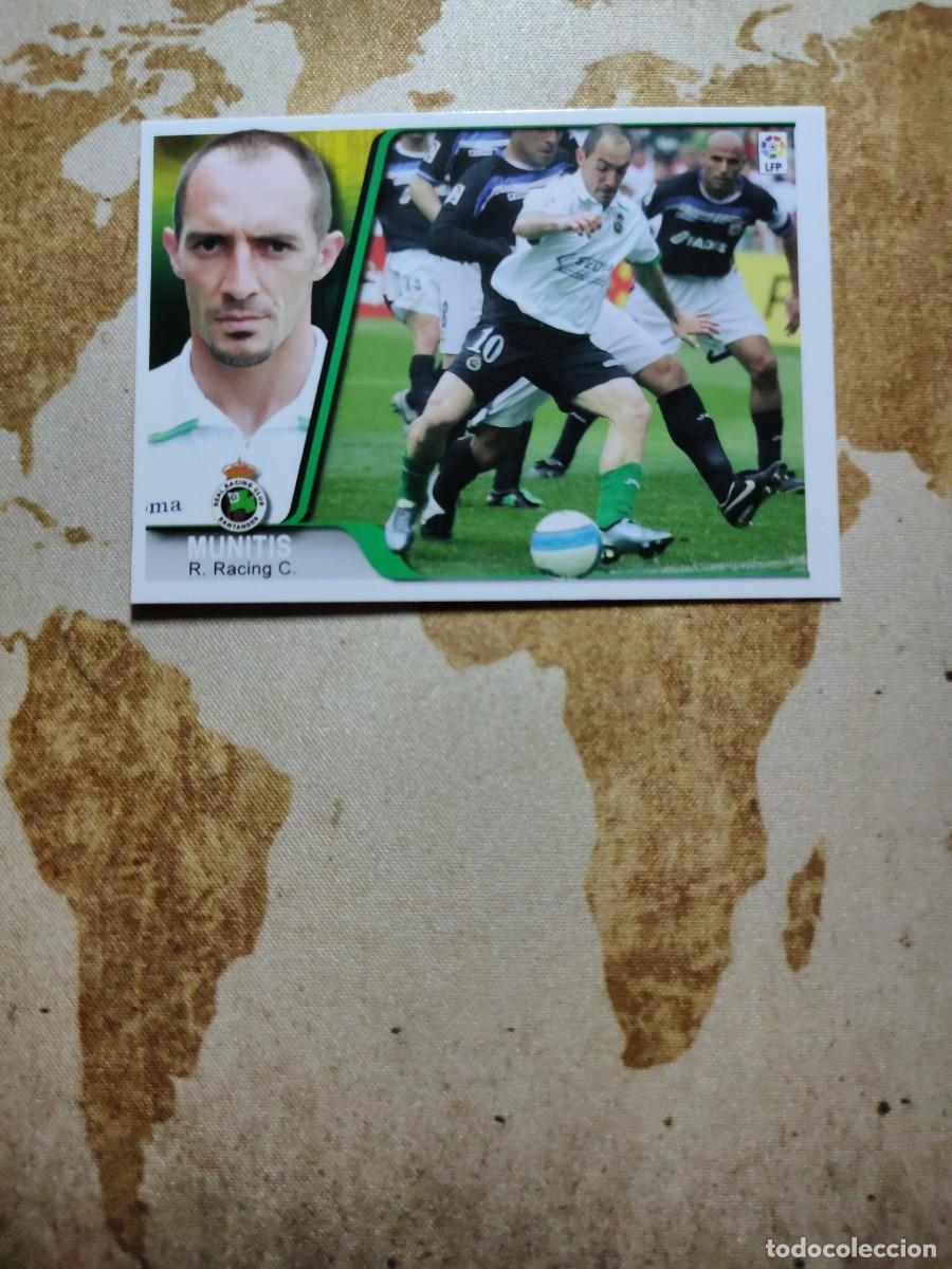 Cromos de f&uacute;tbol: Ediciones Estadio Racing Santander 179 MUNITIS 2007-08 - Foto 1