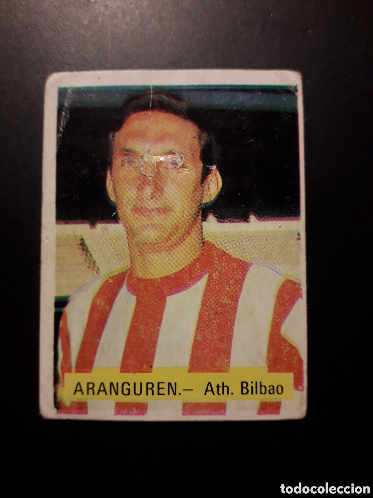 Cromos de f&uacute;tbol: ARANGUREN ATHLETIC DE BILBAO FINI MU LIGA 1975-1976 75 76 DESPEGADO DEFECTUOSO PEDIDO M&Iacute;NIMO 3