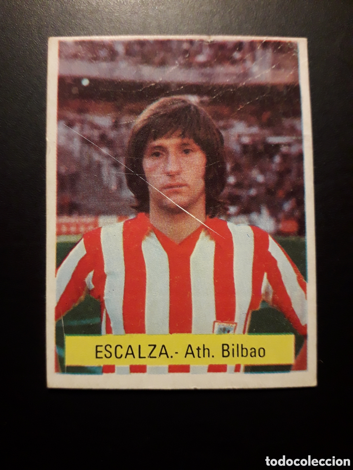Cromos de f&uacute;tbol: ESCALZA ATHLETIC DE BILBAO FINI MU LIGA 1975-1976 75 76 DESPEGADO, FALLO FRONTAL PEDIDO M&Iacute;NIMO 3&euro;