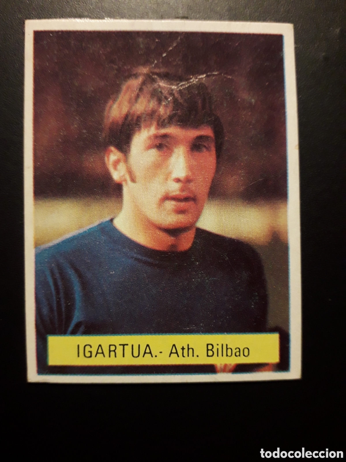 Cromos de f&uacute;tbol: IGARTUA ATHLETIC DE BILBAO FINI MU LIGA 1975-1976 75 76 DESPEGADO ALG&Uacute;N DEFECTO PEDIDO M&Iacute;NIMO 3&euro;