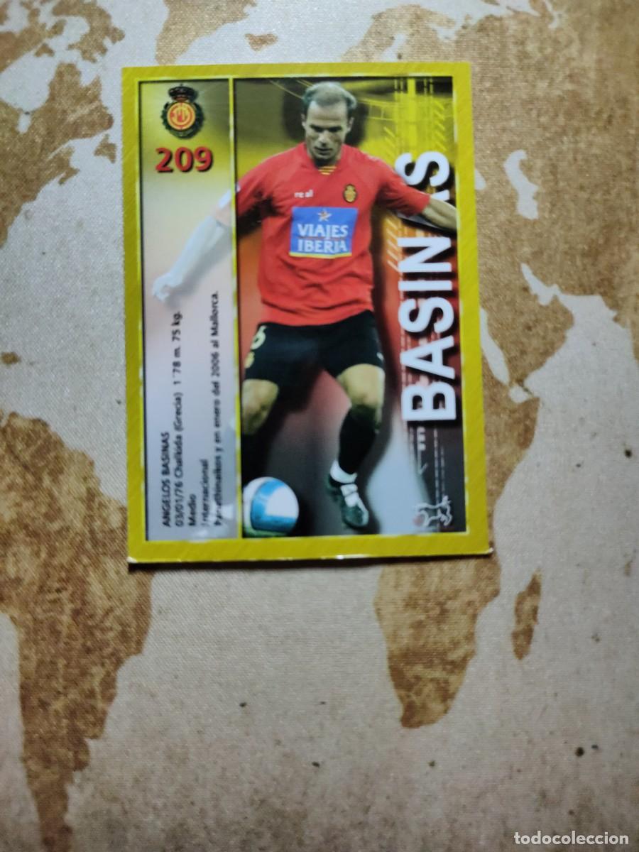 Cromos de f&uacute;tbol: Ediciones Estadio Mallorca 209 BASINAS 2007-08 - Foto 2