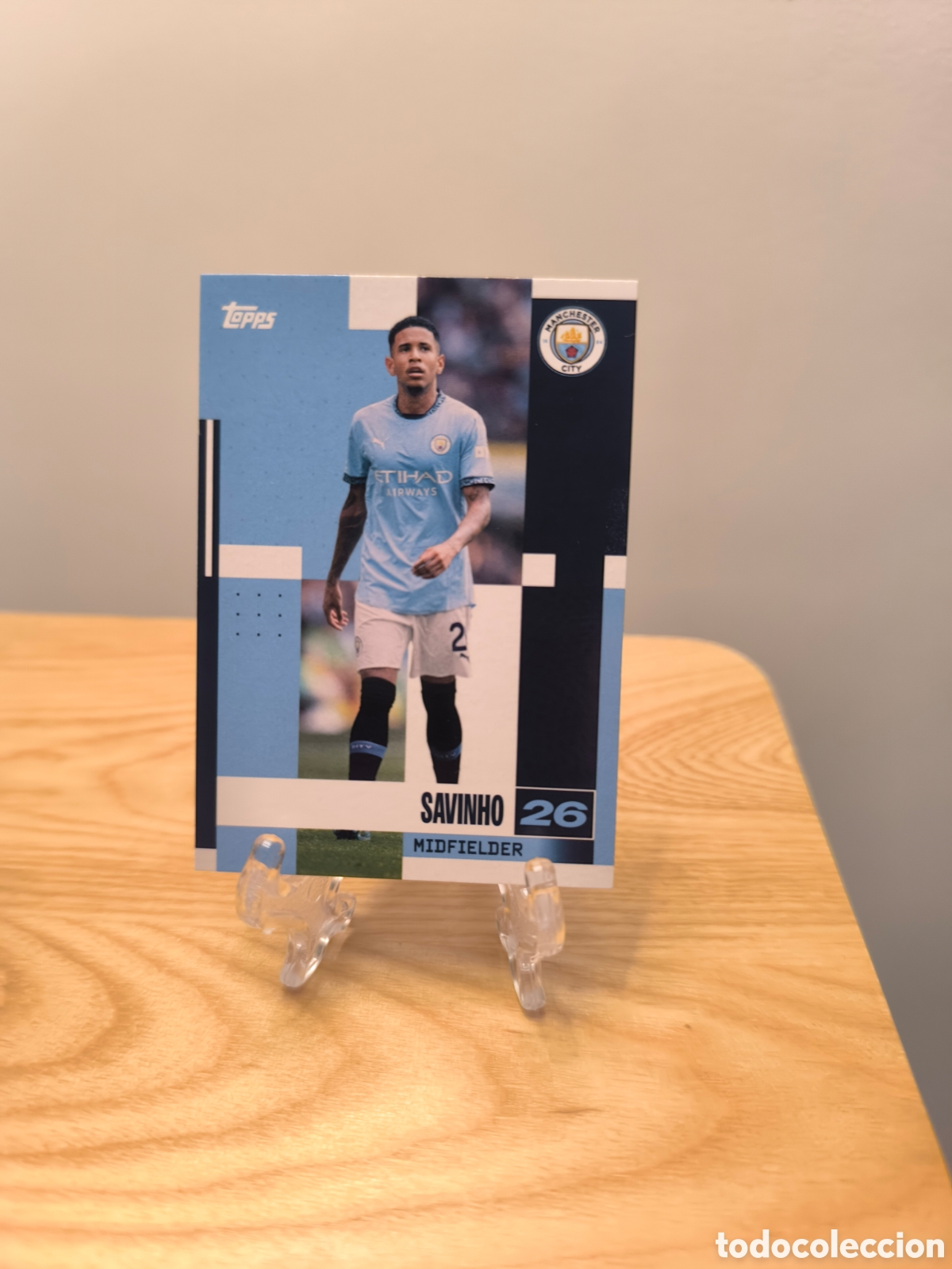 Figurine di Calcio: Savinho Topps Manchester City