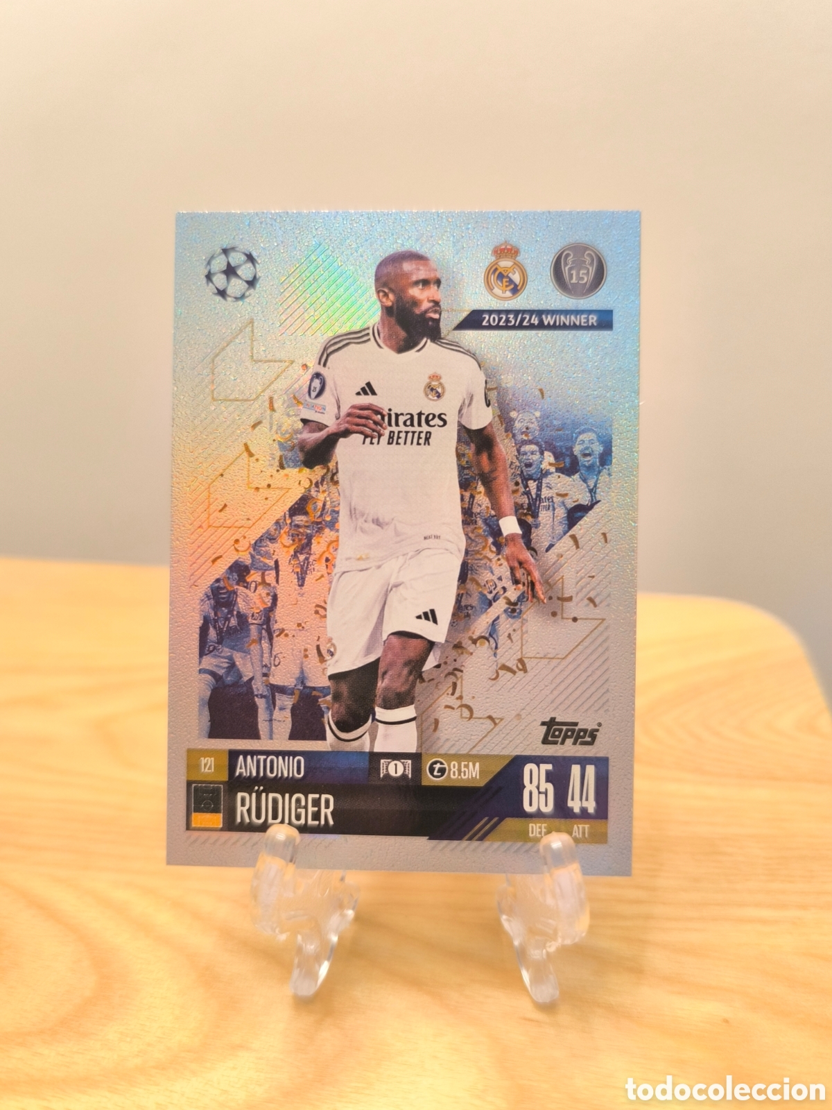 Fu&szlig;ball-Sticker: Rudiger Topps Real Madrid